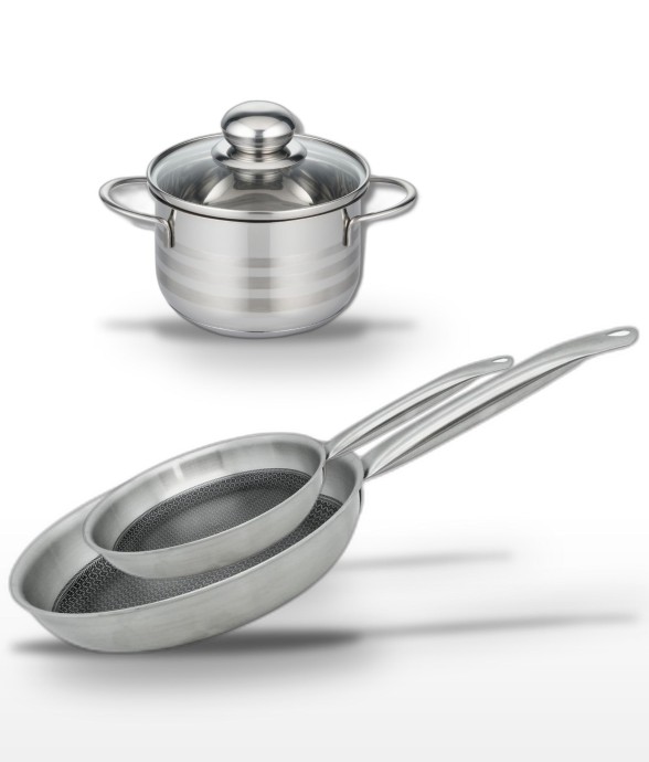 Batterie de cuisine Relief...