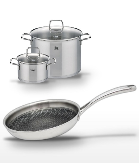 Batterie de cuisine Relief...