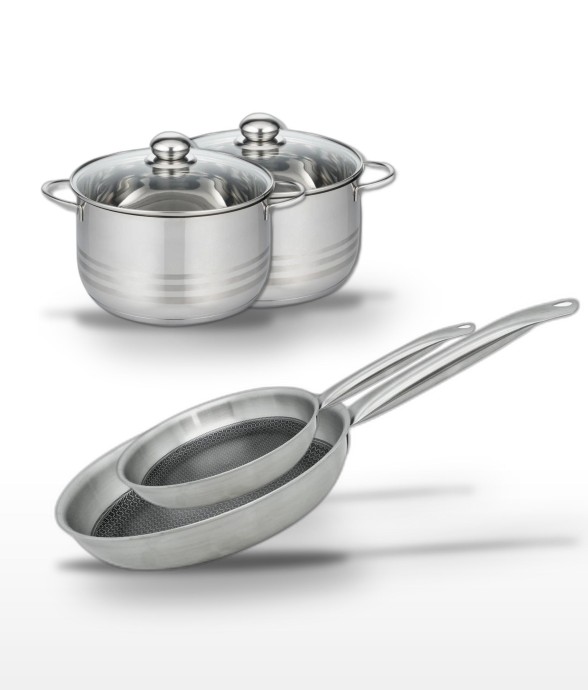 Batterie de cuisine Relief...