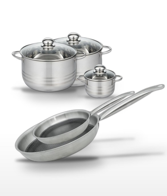 Batterie de cuisine Relief...