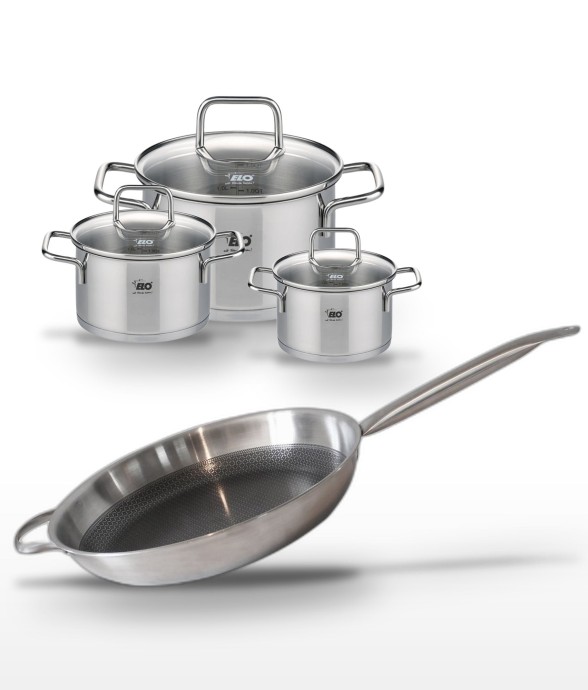 Batterie de cuisine Relief...