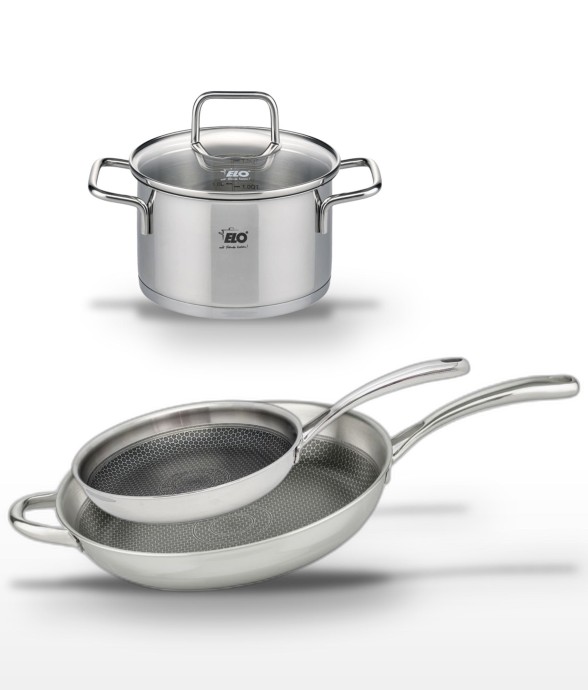 Batterie de cuisine Relief...