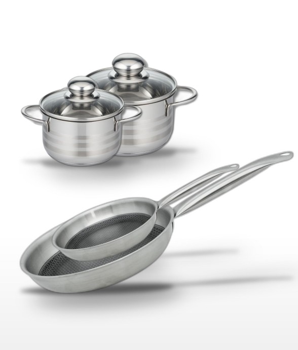 Batterie de cuisine Relief...