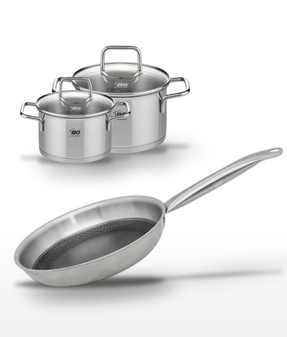 Batterie de cuisine Relief...