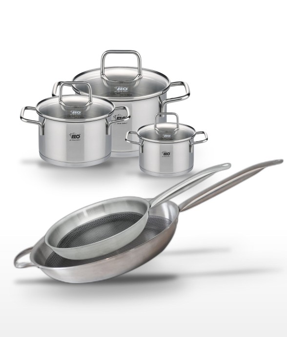 Batterie de cuisine Relief...