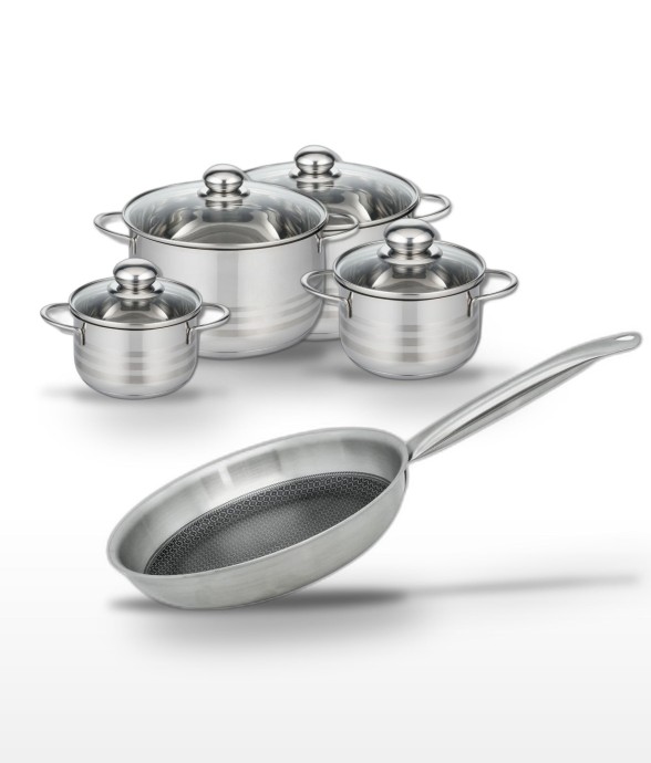 Batterie de cuisine Relief...