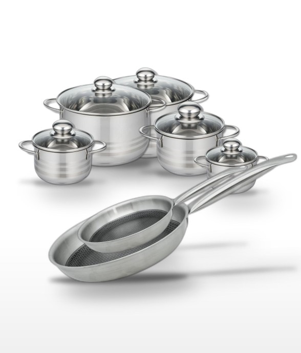 Batterie de cuisine Relief...