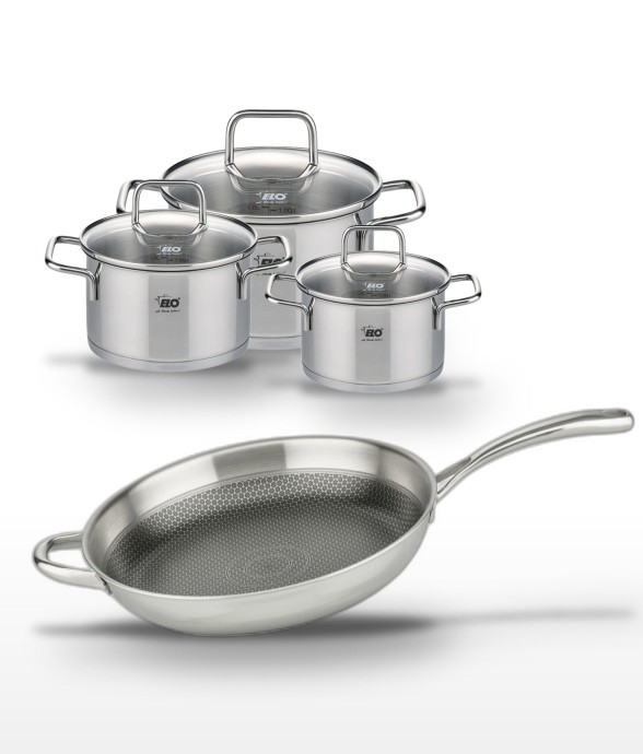 Batterie de cuisine Relief...
