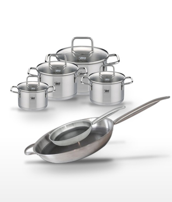 Batterie de cuisine Relief...