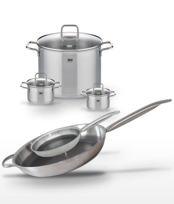Batterie de cuisine Relief...