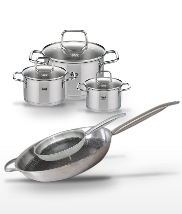 Batterie de cuisine Relief...