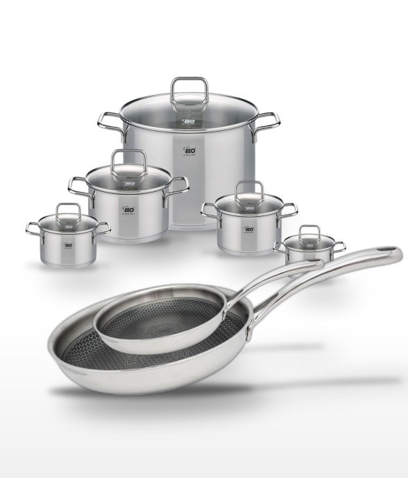 Batterie de cuisine Relief...