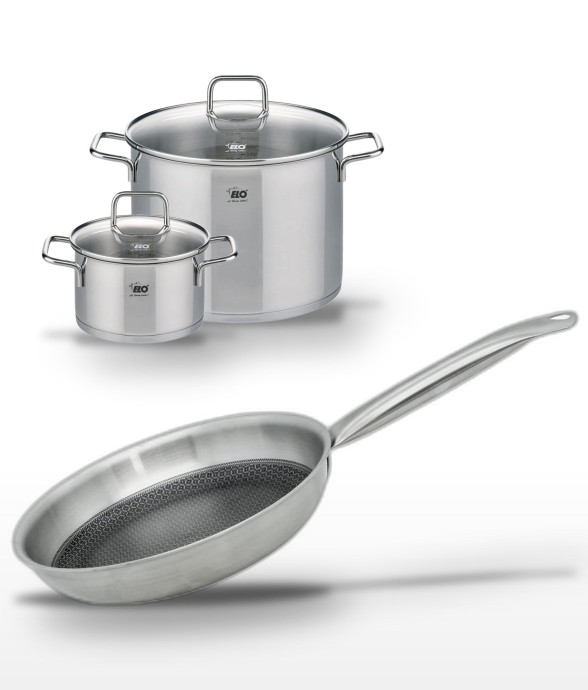 Batterie de cuisine Relief...