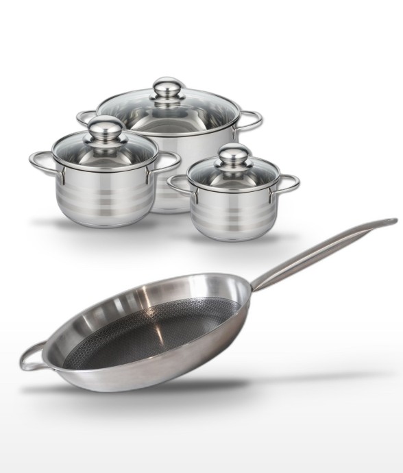 Batterie de cuisine Relief...