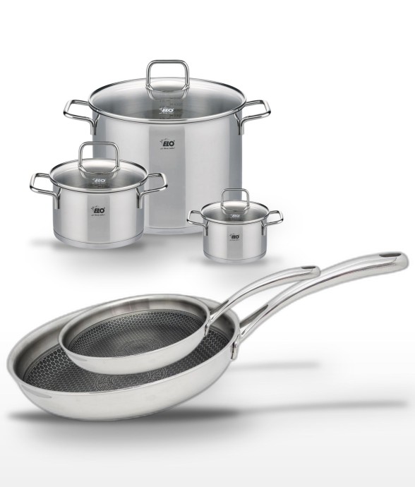 Batterie de cuisine Relief...