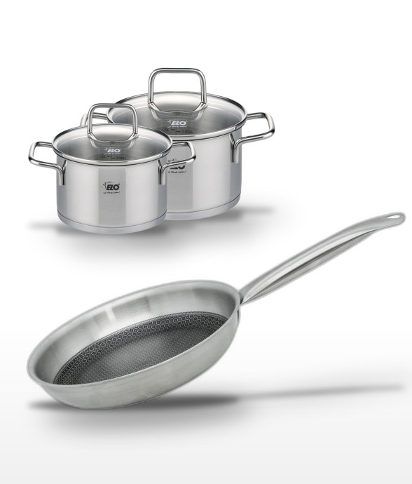 Batterie de cuisine Relief...