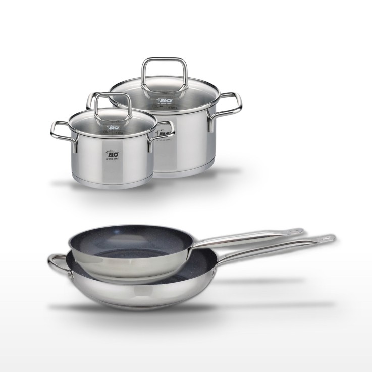 Batterie Profi Therm Platinum et Citrin en inox - 28/32 cm - 16/20 cm