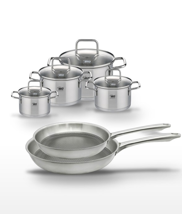 Batterie de cuisine Relief...
