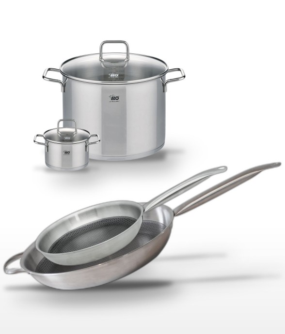 Batterie de cuisine Relief...