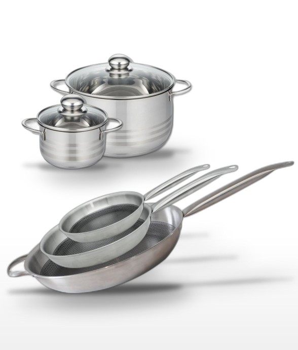 Batterie de cuisine Relief...