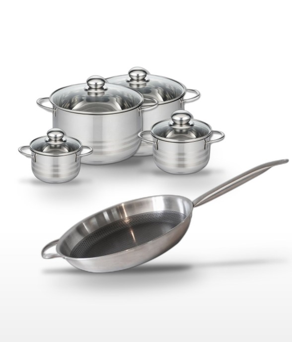 Batterie de cuisine Relief...