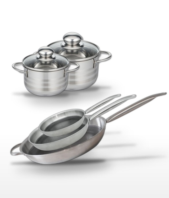 Batterie de cuisine Relief...