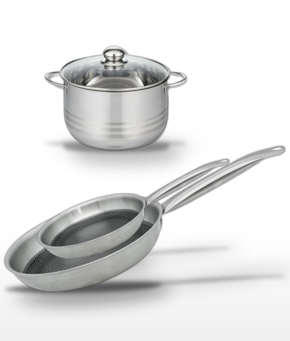 Batterie de cuisine Relief...