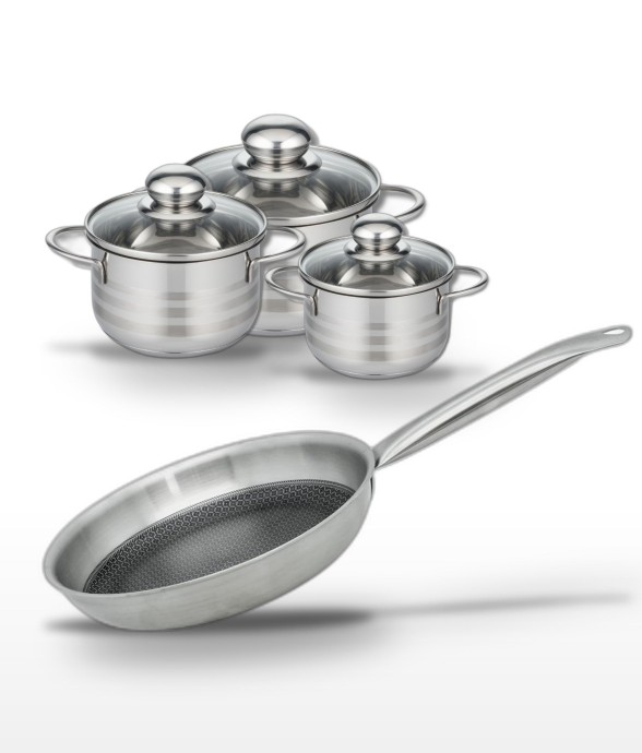 Batterie de cuisine Relief...