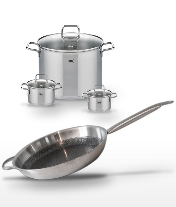 Batterie de cuisine Relief...