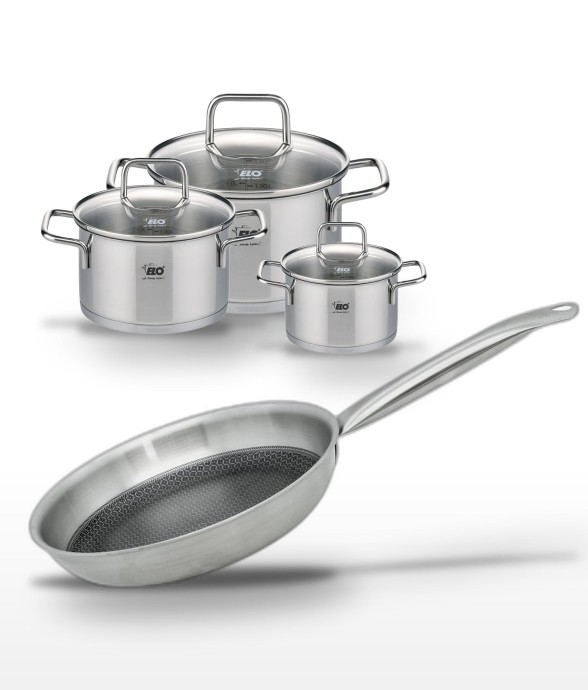 Batterie de cuisine Relief...