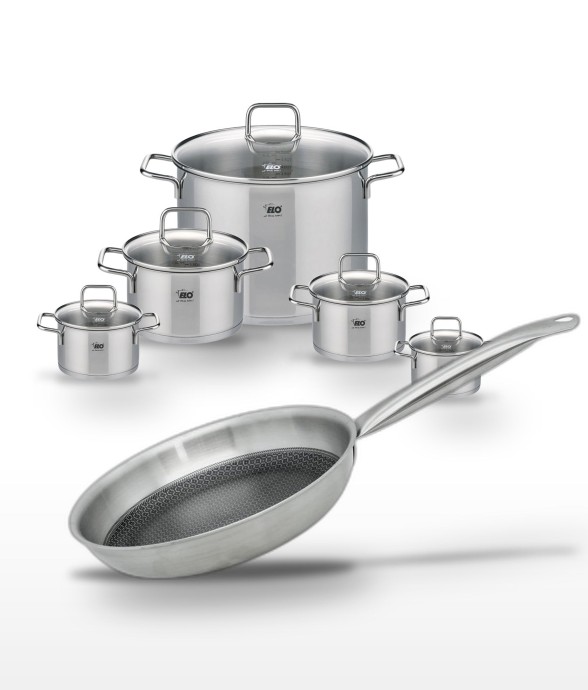 Batterie de cuisine Relief...