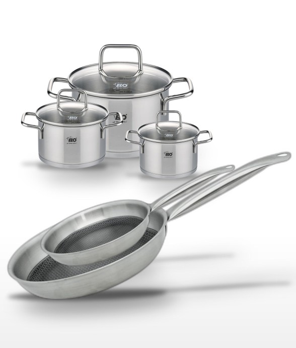 Batterie de cuisine Relief...