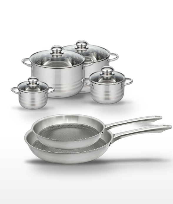 Batterie de cuisine Relief...