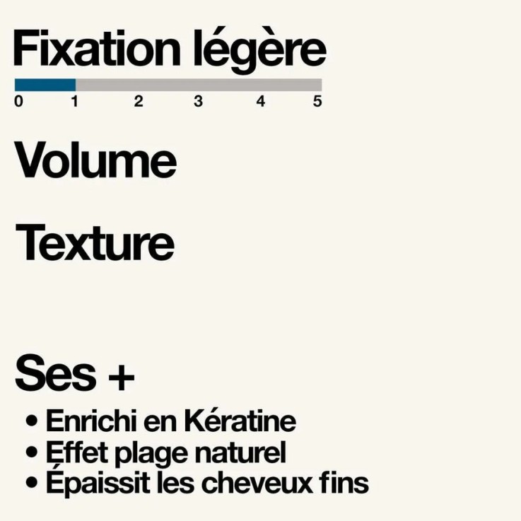 Spray Coiffant au Sel de Mer Bio (150ml)