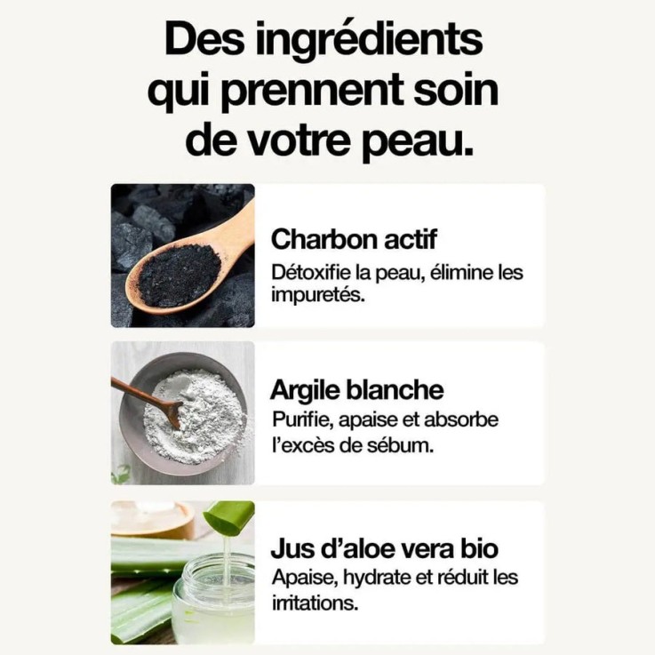 Masque Exfoliant Visage Bio (80ml)