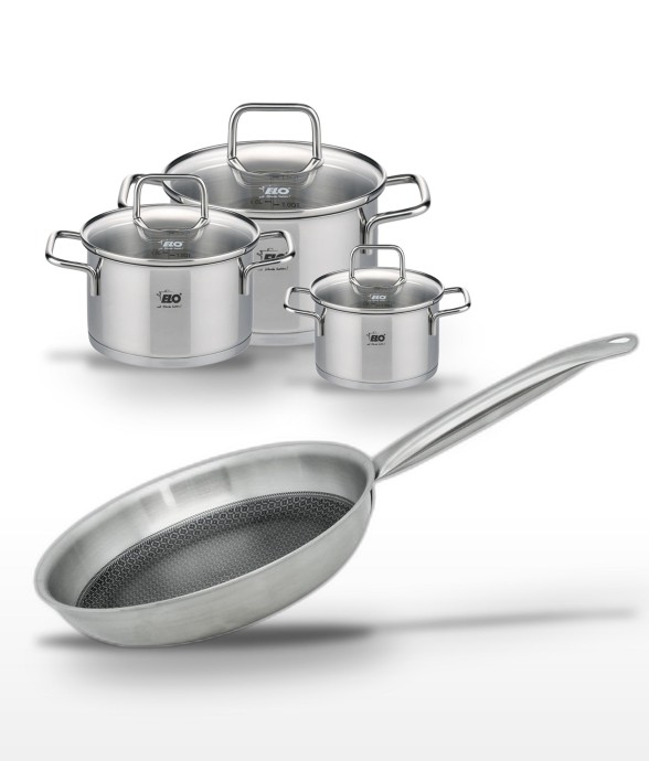 Batterie de cuisine Relief...