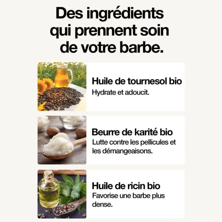 Baume à Barbe Bio (60 ml)