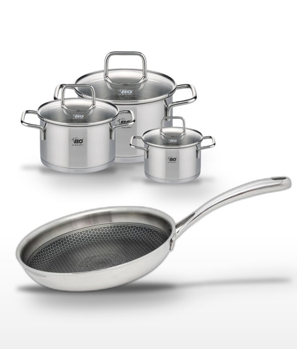 Batterie de cuisine Relief...