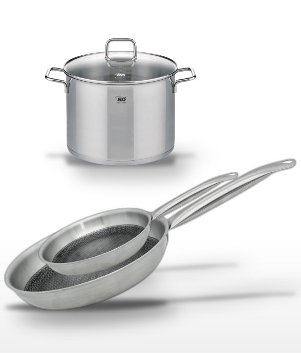Batterie de cuisine Relief...