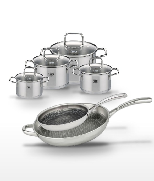 Batterie de cuisine Relief...