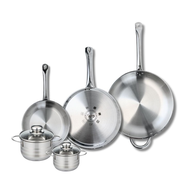 Batterie de cuisine Profi Brillant en inox - lot de 5 pièces