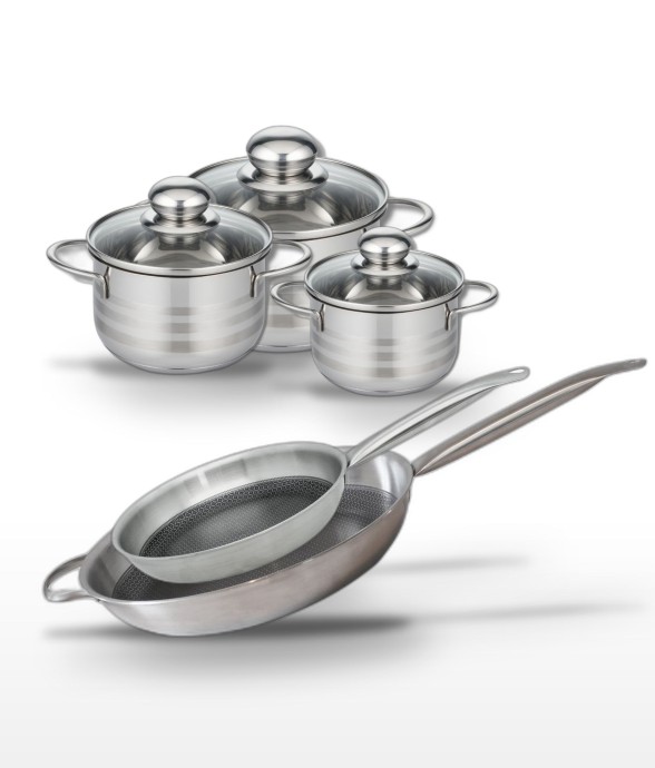 Batterie de cuisine Relief...