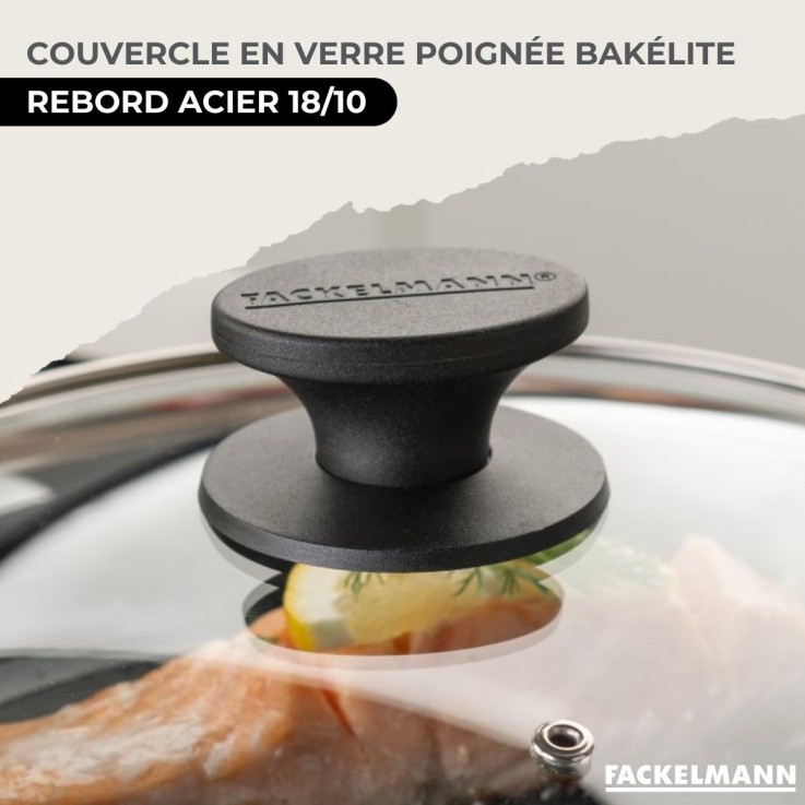 Batterie de cuisine Etherna en inox - 5 pièces - 5 ustensiles de cuisine inclus