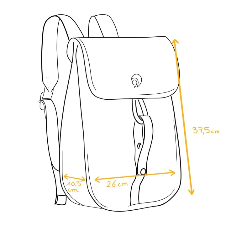 Sac à dos Petit Gravelot 12L Matière upcyclée
