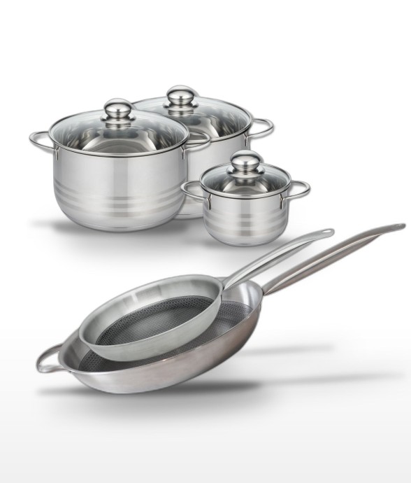 Batterie de cuisine Relief...