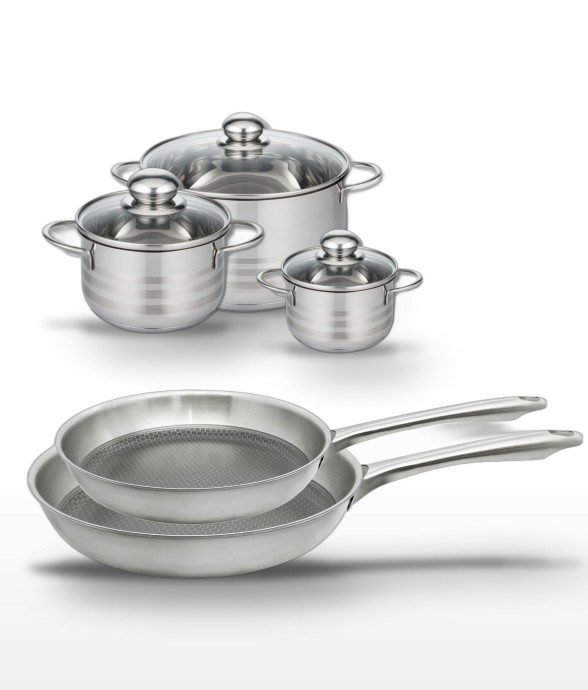 Batterie de cuisine Relief...