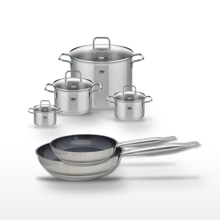 Batterie de cuisine Profi Therm Platinum en inox