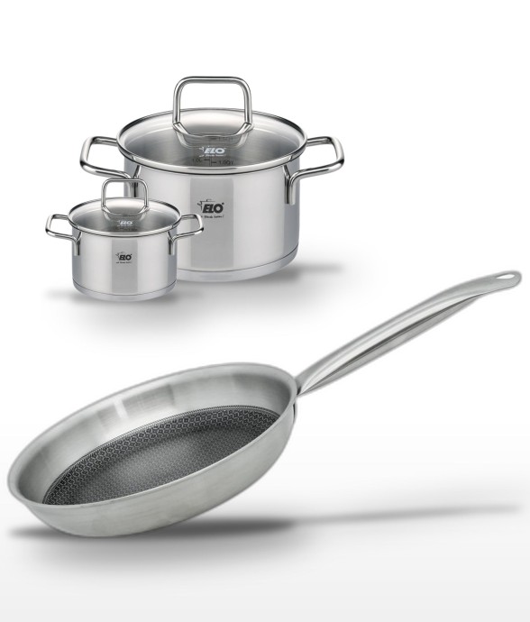 Batterie de cuisine Relief...