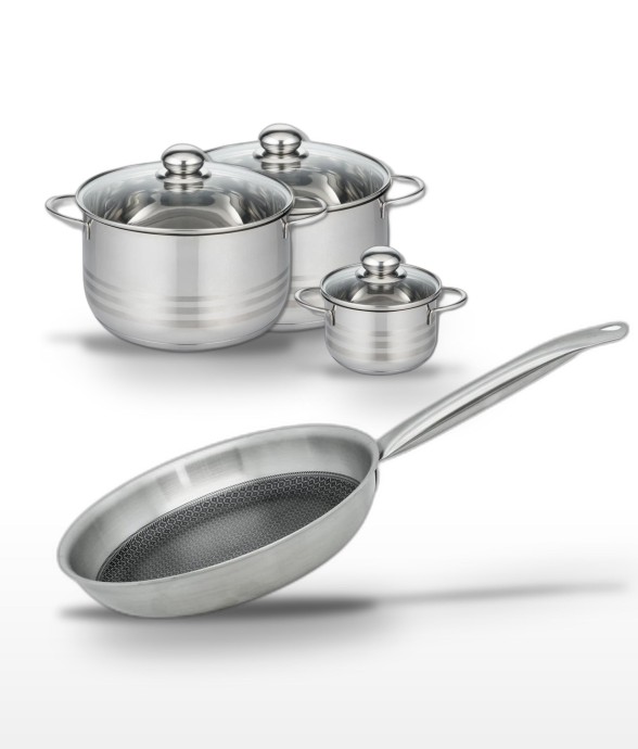 Batterie de cuisine Relief...