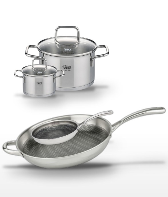 Batterie de cuisine Relief...